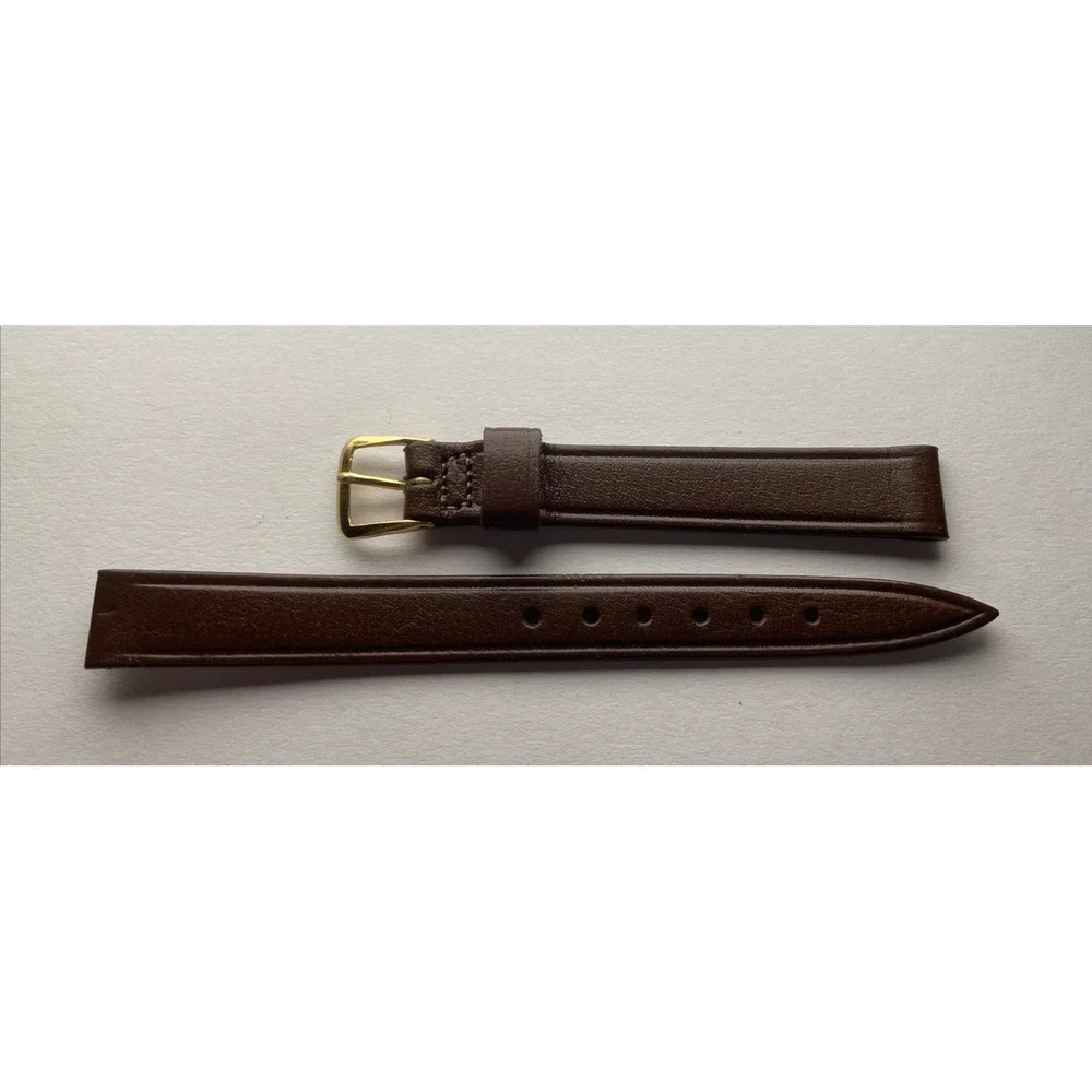 11mm  Brown Selected Calf Skin Watch band‎ 2008-11R